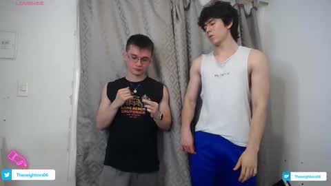 Snapshot of _the_neighbors chatting on October 3, 12:26 am Scot y Patrick online show from October 3, 12:26 am