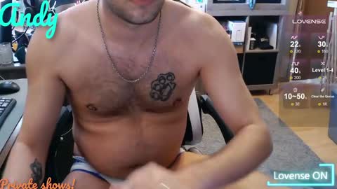 Andy online show from February 3, 6:28 pm