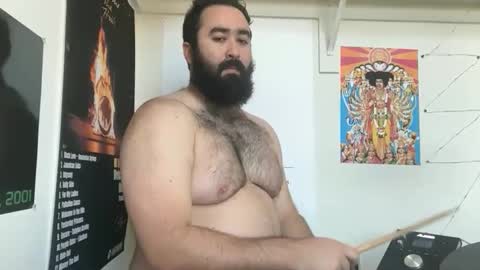 bearded_drummer online show from February 6, 10:39 pm