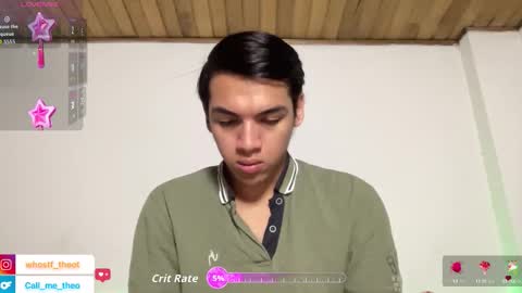 Snapshot of call_me_theo chatting on September 13, 8:59 am Mateo online show from September 13, 8:59 am