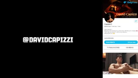 David Capizzi online show from November 6, 12:08 pm