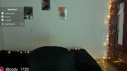 Snapshot of cody_evanss chatting on February 10, 2:08 am cody online show from February 10, 2:08 am