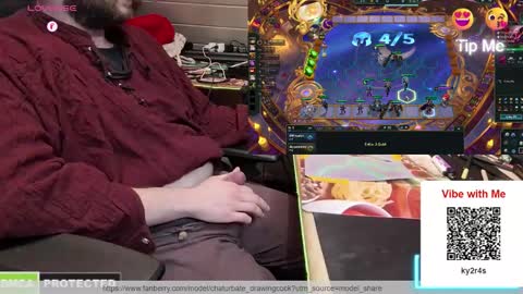 drawingcock online show from January 18, 6:32 pm