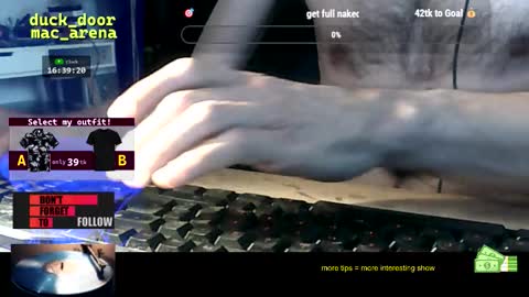 duck_door_mac_arena online show from September 21, 2:39 pm