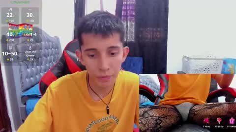 angel black online show from October 27, 7:05 pm