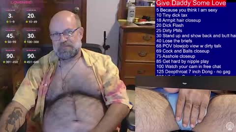 HairyDaddyBear69 online show from October 7, 11:53 pm