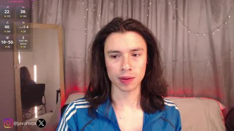 Hey im Jaxxxon check my info     online show from July 22, 12:30 pm