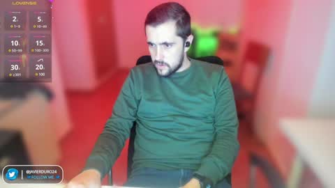 javierduro24 online show from January 12, 4:40 pm