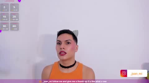 Snapshot of juanmiiss chatting on October 16, 6:49 pm Juan Miguel online show from October 16, 6:49 pm