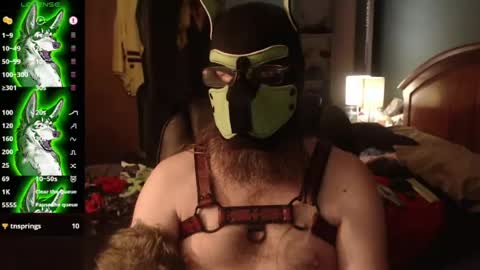 kinkywolf87 online show from July 16, 3:57 am