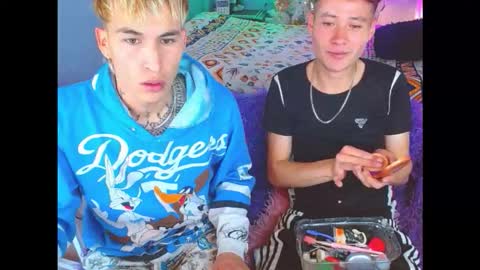 SANTI  AND JORDAN online show from December 1, 4:32 pm