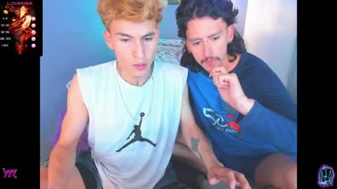 SANTI  AND JORDAN online show from April 13, 8:04 am