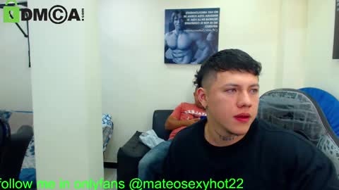 Snapshot of mateosexyhot22 chatting on March 1, 1:18 pm Mateo online show from March 1, 1:18 pm