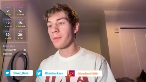 Oliver Beck online show from January 8, 4:17 am