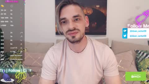 Dean Carter online show from October 27, 12:02 am