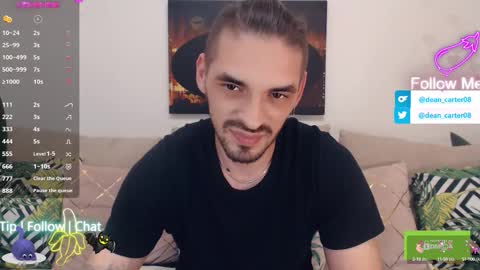 Dean Carter online show from October 14, 9:55 pm