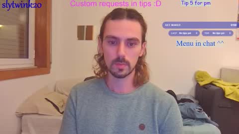 slytwink20 online show from September 23, 8:30 pm