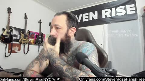 StevenRiseNYC online show from December 17, 3:28 pm