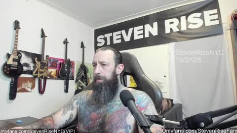 StevenRiseNYC online show from October 27, 9:17 pm