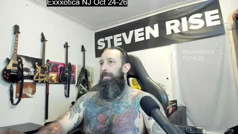 StevenRiseNYC online show from October 15, 1:13 am