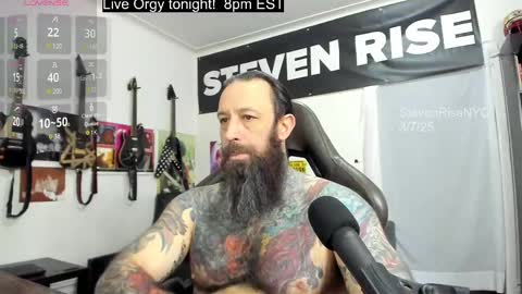 StevenRiseNYC online show from March 7, 2:45 pm