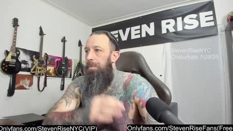 StevenRiseNYC online show from January 28, 3:14 pm