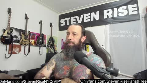 StevenRiseNYC online show from December 18, 11:30 pm