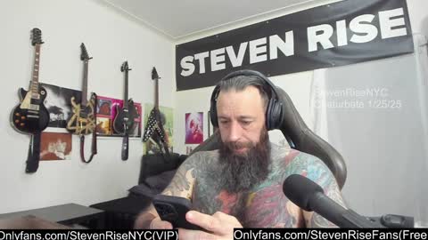 StevenRiseNYC online show from January 25, 6:24 pm