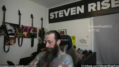 StevenRiseNYC online show from June 27, 6:46 pm