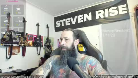 StevenRiseNYC online show from January 12, 2:15 am