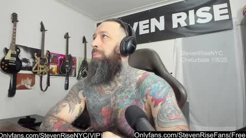 StevenRiseNYC online show from January 9, 1:24 pm