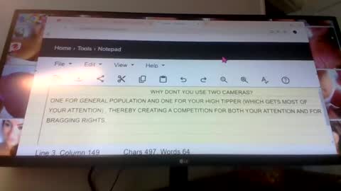 john m gallegos online show from January 12, 6:27 pm