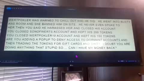 john m gallegos online show from October 24, 7:59 pm