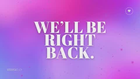 whispero_o online show from October 29, 6:00 pm