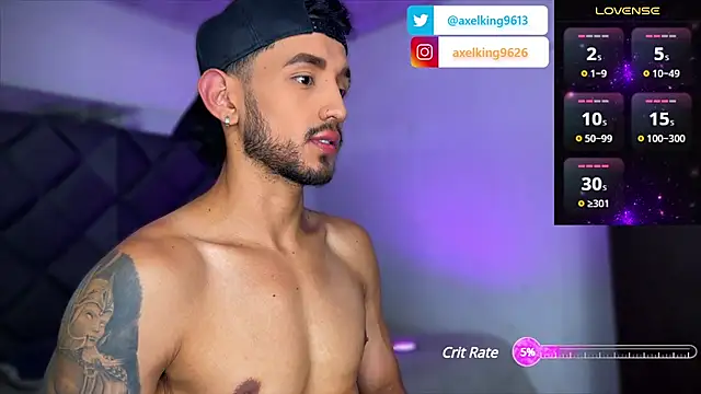 AxelKing1326 online show from February 19, 9:47 pm