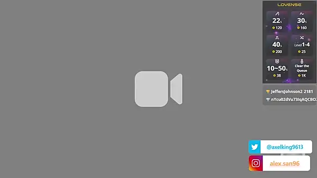 AxelKing1326 online show from October 12, 10:26 pm