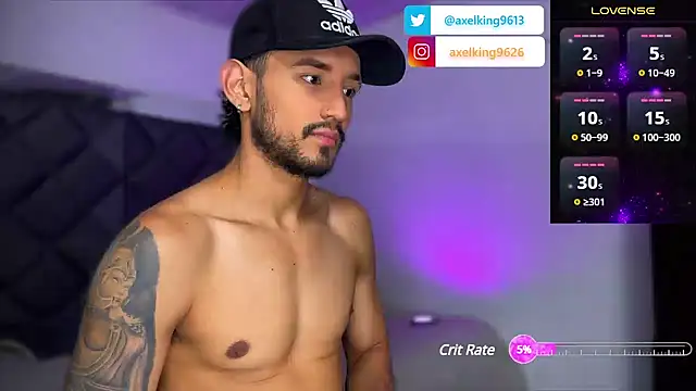 AxelKing1326 online show from January 10, 10:46 pm