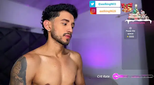 AxelKing1326 online show from December 26, 9:26 pm