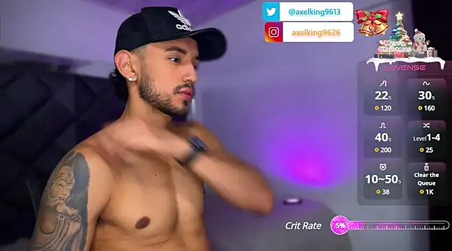 AxelKing1326 online show from December 27, 9:54 pm