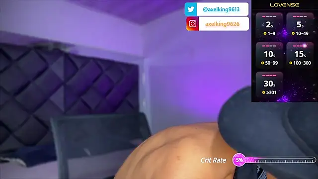 AxelKing1326 online show from February 25, 10:18 pm