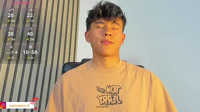 Angel esteban fx online show from April 14, 12:00 am