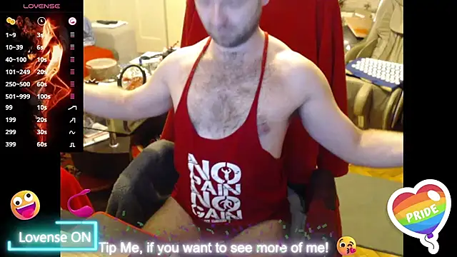 RealManHaveHairy online show from March 12, 6:00 pm