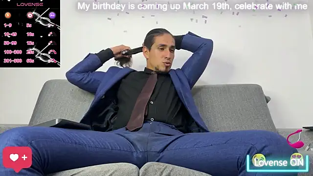 Tom blunt96 online show from March 7, 8:06 pm