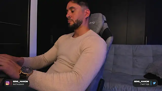 sergi mancini 11 online show from February 2, 11:13 pm