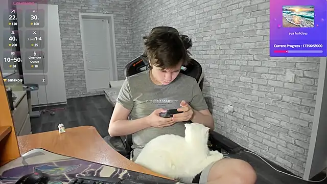 iliaskrislove online show from January 22, 5:49 pm