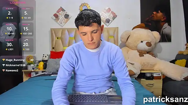 patrick sanzz online show from November 10, 8:36 pm