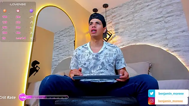 Benjamin More online show from October 3, 7:30 pm