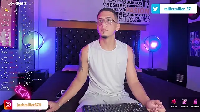 JoshMillerr  online show from January 24, 7:49 pm