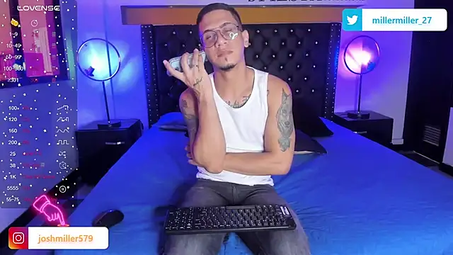 JoshMillerr  online show from January 27, 7:35 pm