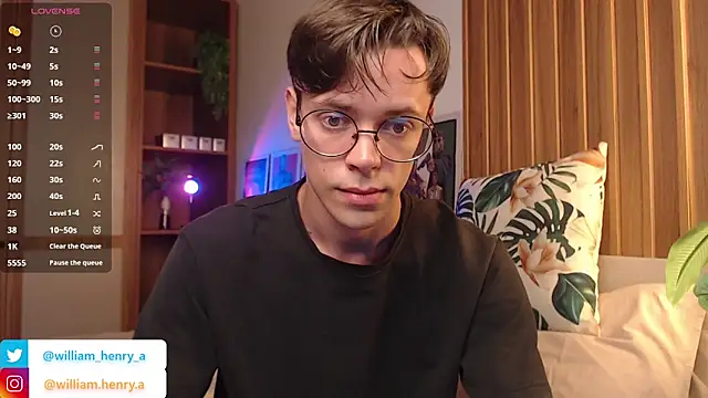 William Henry  online show from March 12, 10:23 am